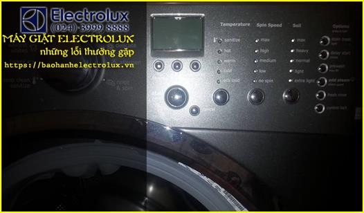 Những lỗi thường gặp của máy giặt Electrolux