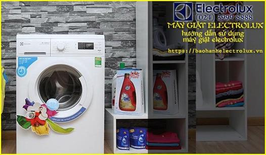 Hướng dẫn sử dụng máy giặt Electrolux