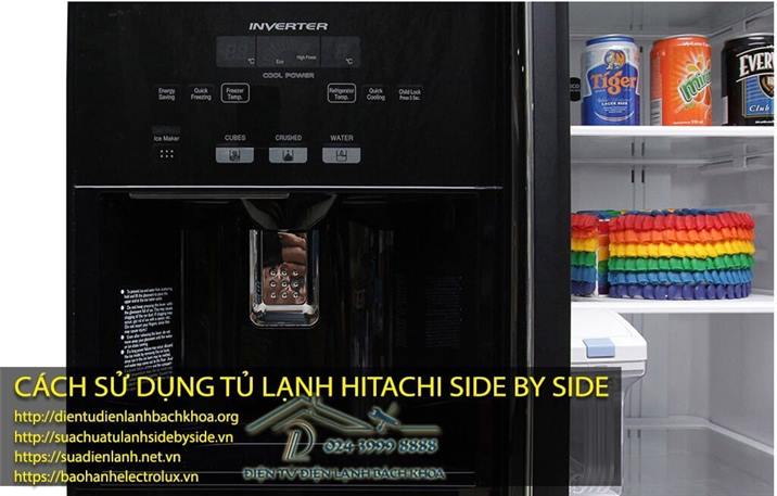 Tủ lạnh Hitachi side by side chính hãng, dịch vụ bảo hành nhanh chóng, uy tín, liên hệ 0988 177 888 hoặc 024 3999 8888 để được tư vấn và hỗ trợ kỹ thuật.