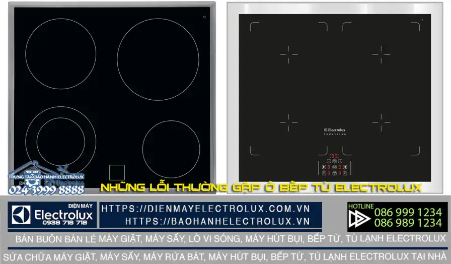 Mã lỗi bếp từ Electrolux