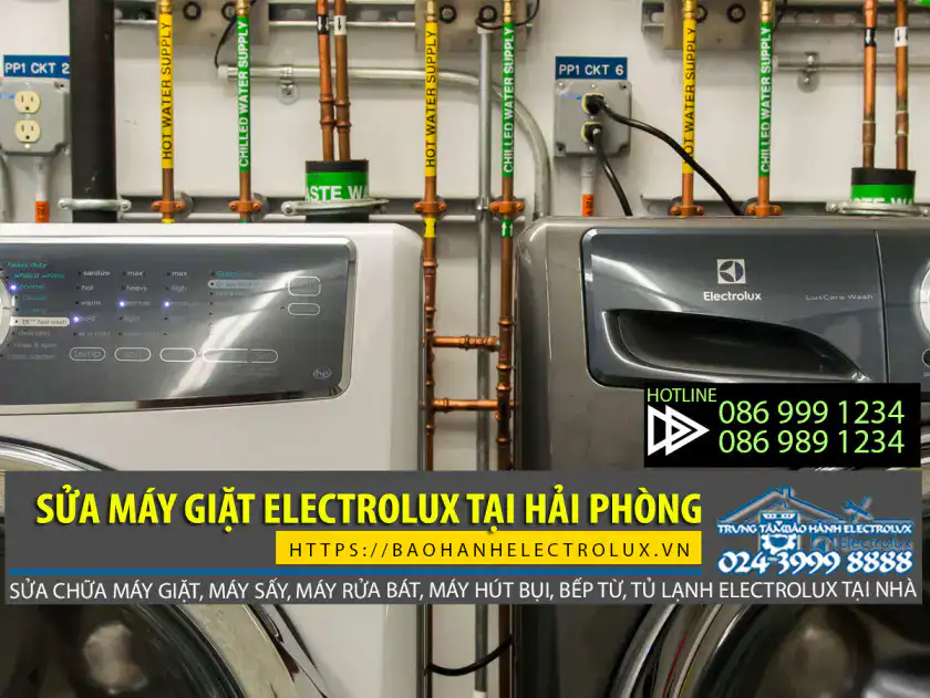 Sửa máy giặt Electrolux tại Hải Phòng