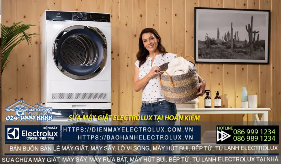 Sửa máy giặt Electrolux tại Hoàn kiếm