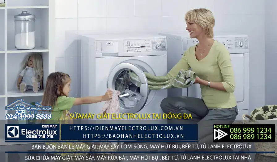 Sửa máy giặt Electrolux tại Đống Đa