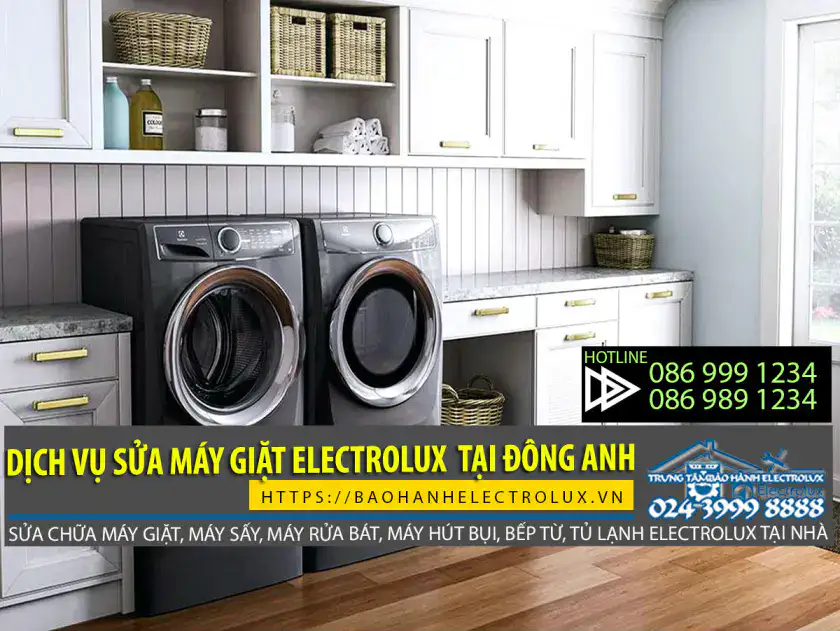 Sửa máy giặt Electrolux tại Đông Anh