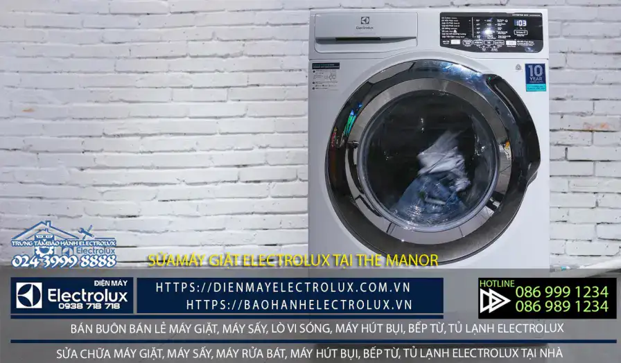 Sửa máy giặt Electrolux tại the Manor