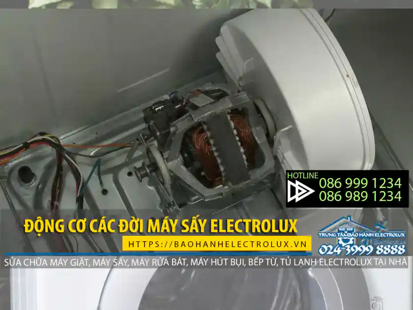 Động cơ máy sấy Electrolux
