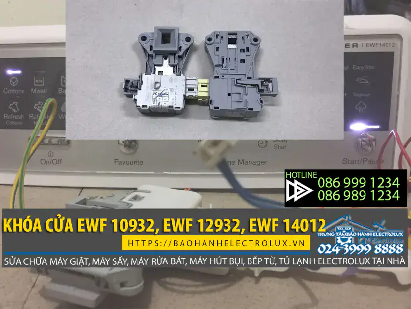 Công tắc cửa (khóa cửa) máy giặt Electrolux