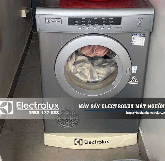 máy sấy Electrolux mất nguồn