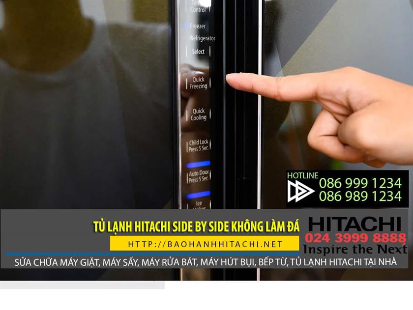 Tủ lạnh Hitachi không làm đá