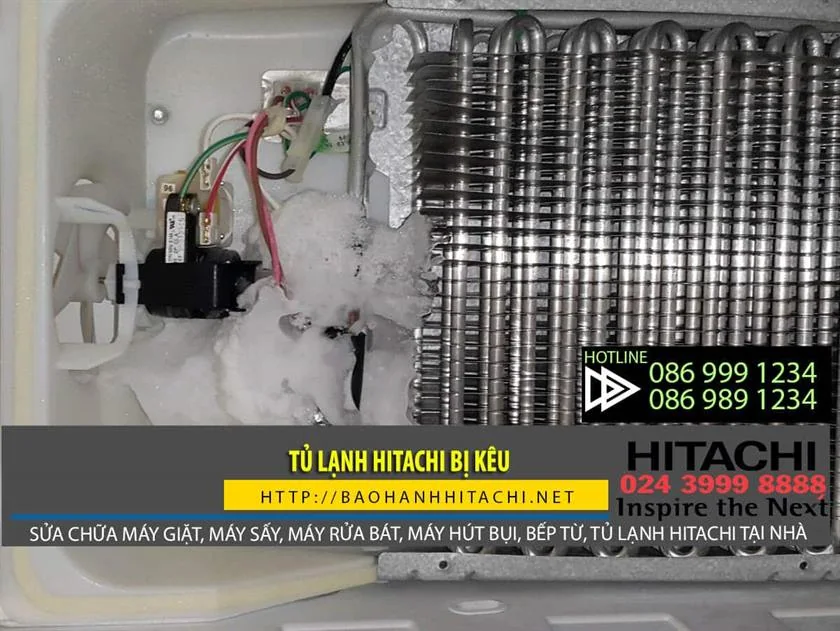 Bảo hành Hitachi - Tủ lạnh Hitachi bị kêu, sửa chữa tủ lạnh Hitachi tại nhà, dịch vụ bảo hành uy tín, kỹ thuật viên chuyên nghiệp, liên hệ ngay số điện thoại 0988 177 888 / 024 3999 8888.