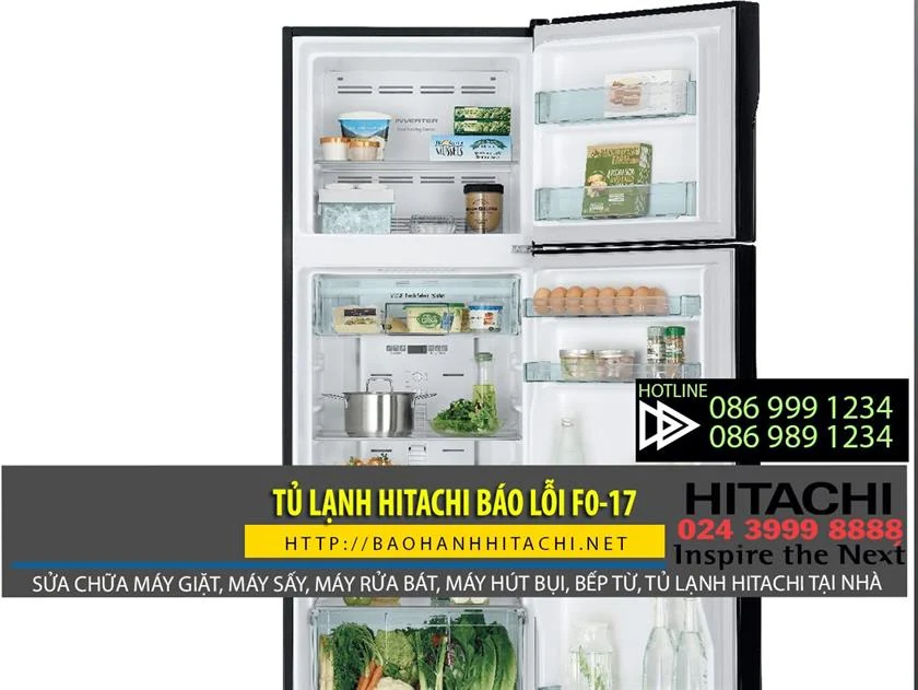 Làm lạnh tủ đông Hitachi bị lỗi FO-17, sửa chữa tủ lạnh Hitachi tại nhà, dịch vụ sửa tủ lạnh Hitachi uy tín, bảo trì tủ lạnh Hitachi Hà Nội, liên hệ nóng 0988 177 888, chuyên sửa tủ lạnh Hitachi bị lỗi, dịch vụ sửa tủ lạnh tại nhà, kỹ thuật sửa tủ lạnh Hitachi chuyên nghiệp.