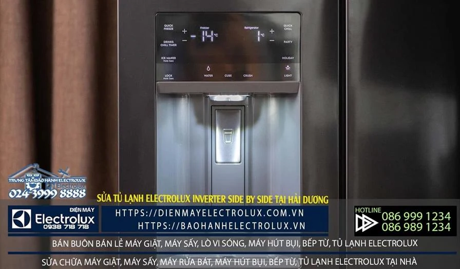 Sửa tủ lạnh Electrolux tại Hải Dương