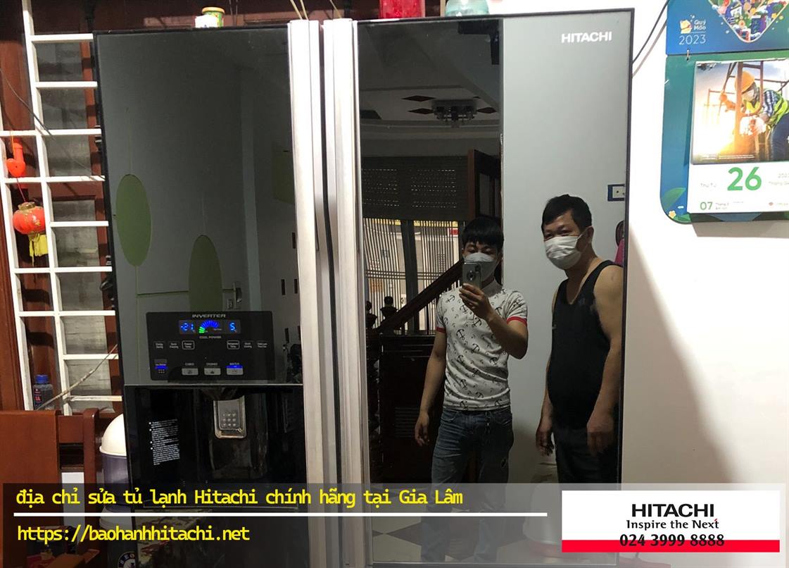 Lò làm lạnh Hitachi chính hãng tại Gia Lâm, dịch vụ bảo hành, sửa tủ lạnh Hitachi uy tín, nhanh chóng, liên hệ 0988 177 888 / 024 3999 8888.