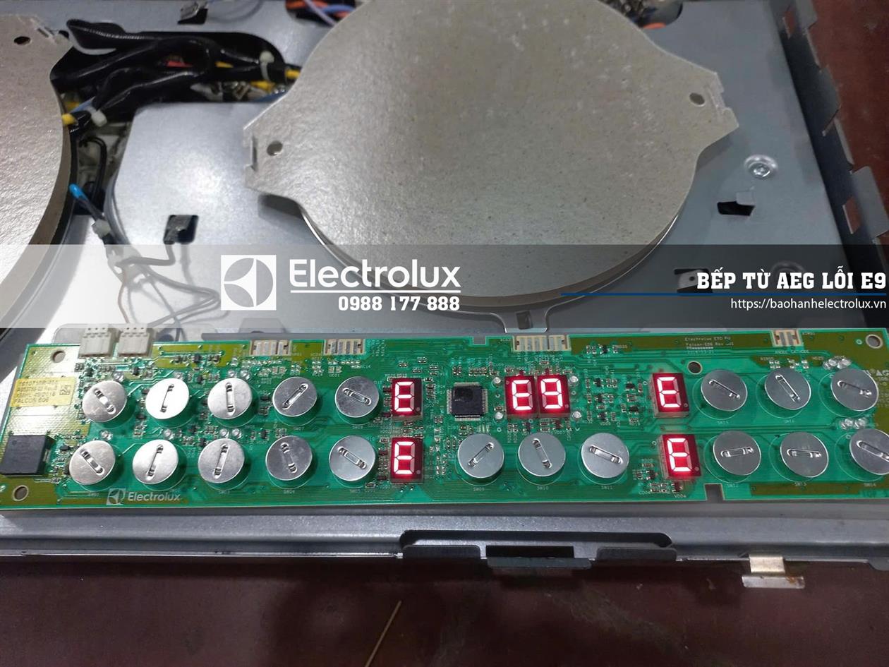 Sửa bếp từ AEG lỗi E9
