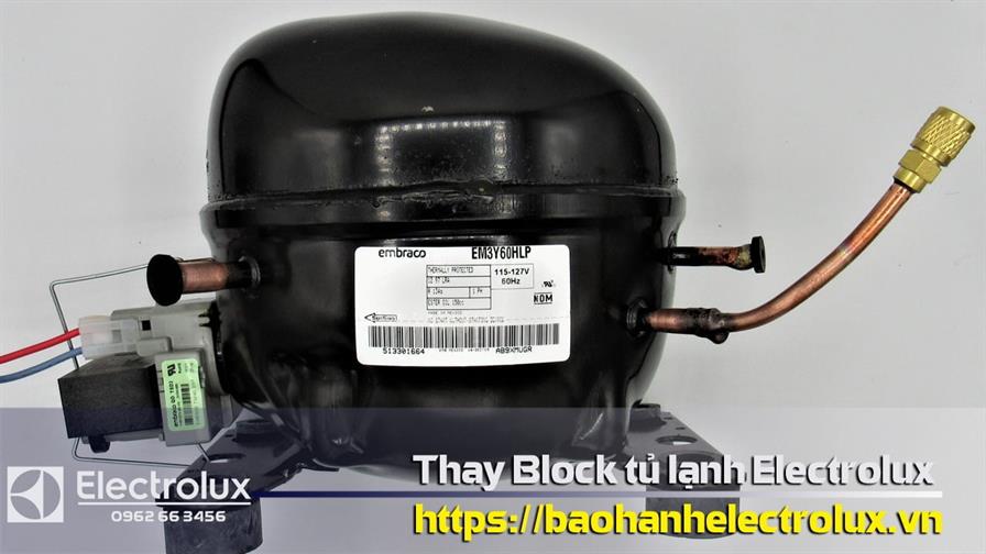 Thay lốc tủ lạnh Electrolux