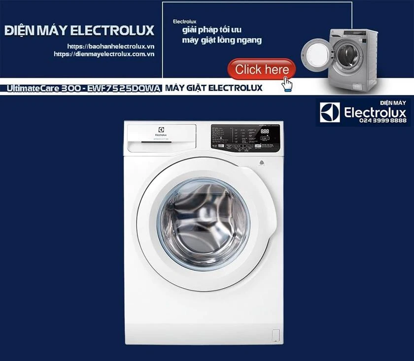 Máy giặt Electrolux Uy tín, tiết kiệm điện, bền bỉ, hiệu quả cao, dịch vụ sửa chữa điện lạnh Nguyễn Dương. Liên hệ 0988 177 888 để tư vấn và đặt hàng.