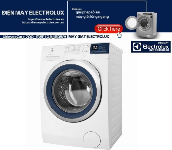 Máy giặt Electrolux 10kg UltimateCare 700 - EWF1024BDWA