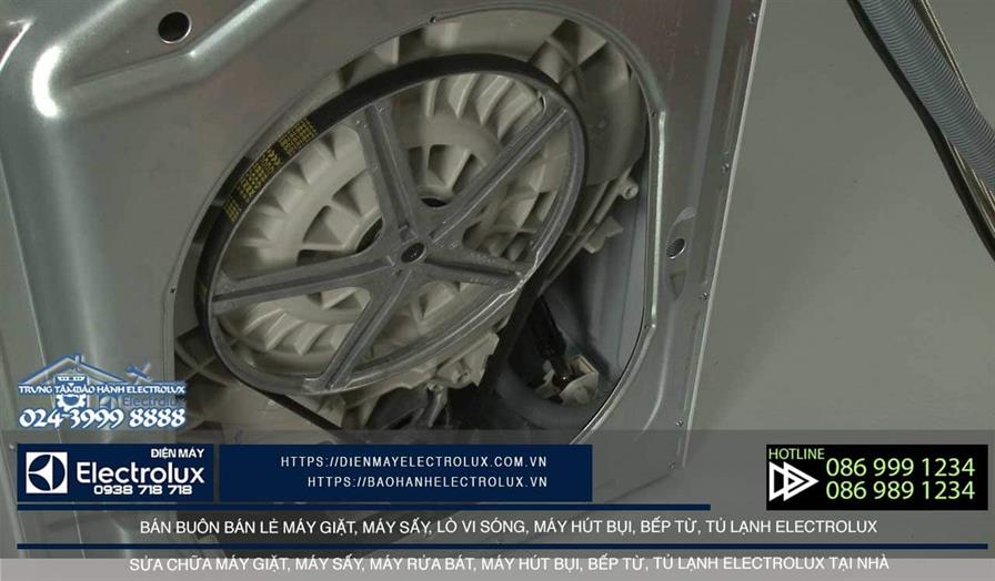 Thay dây curoa máy sấy Electrolux