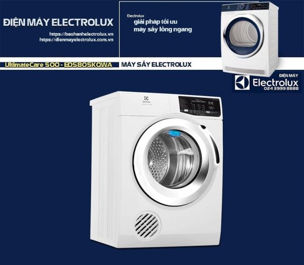 Máy sấy Electrolux 8kg UltimateCare 500 - EDS805KQWA