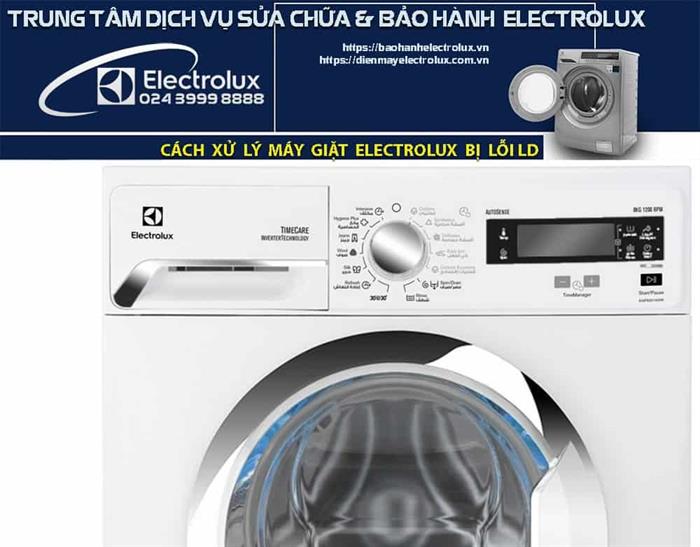 Máy giặt Electrolux báo lỗi LD