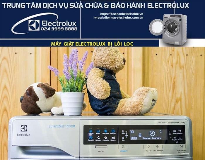 Máy giặt Electrolux báo lỗi LOC