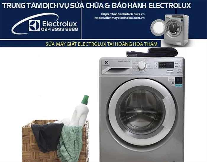 Sửa máy giặt Electrolux tại Hoàng Hoa Thám