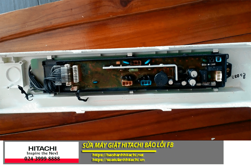 Máy giặt Hitachi báo lỗi fb