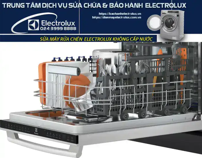 Máy rửa chén Electrolux không cấp nước