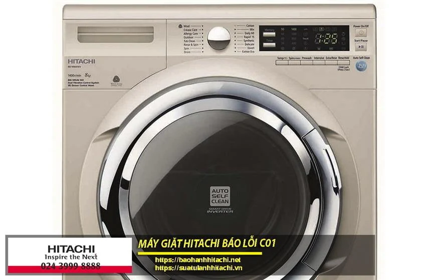 Máy giặt Hitachi bảo hành chính hãng, dịch vụ nhanh chóng, chất lượng cao, số điện thoại hỗ trợ 0988 177 888 / 024 3999 8888, phù hợp cho gia đình và cửa hàng.