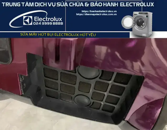 nguyên nhân làm cho máy hút bụi Electrolux hút yếu