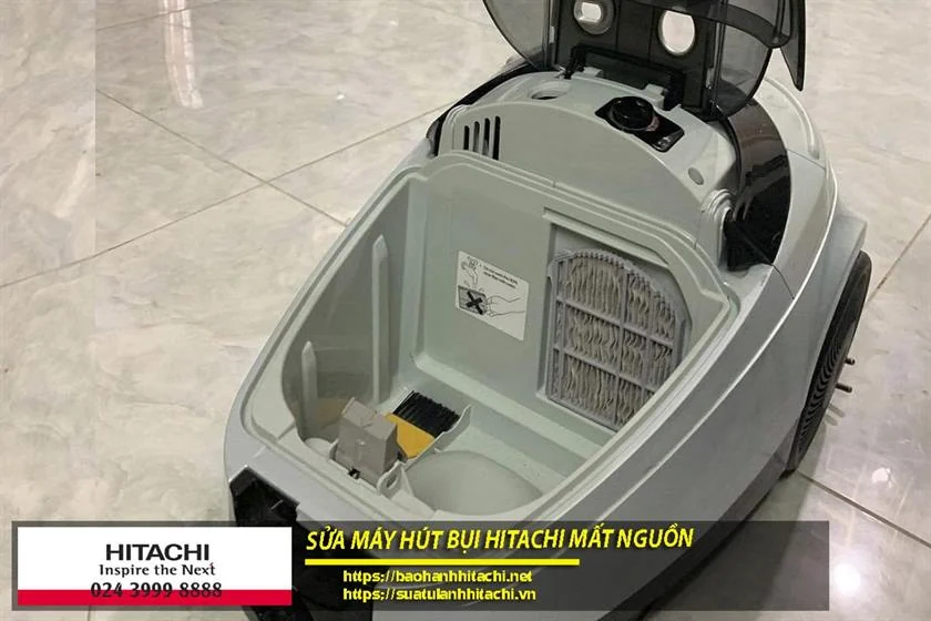 Máy hút bụi Hitachi mất nguồn