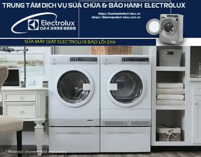 Máy giặt Electrolux báo lỗi E69