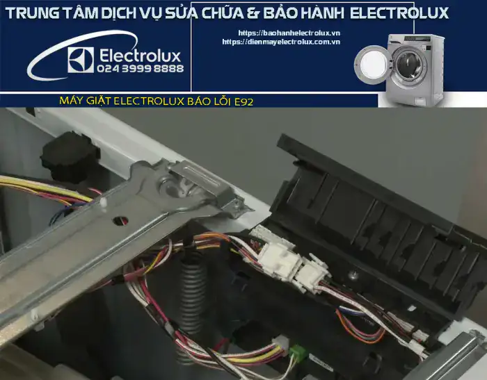 Máy giặt Electrolux báo lỗi E92