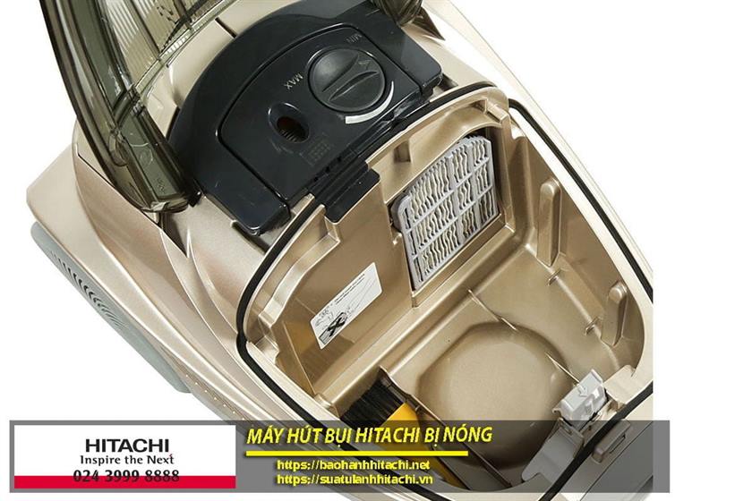 Máy hút bụi Hitachi bị nóng nhanh