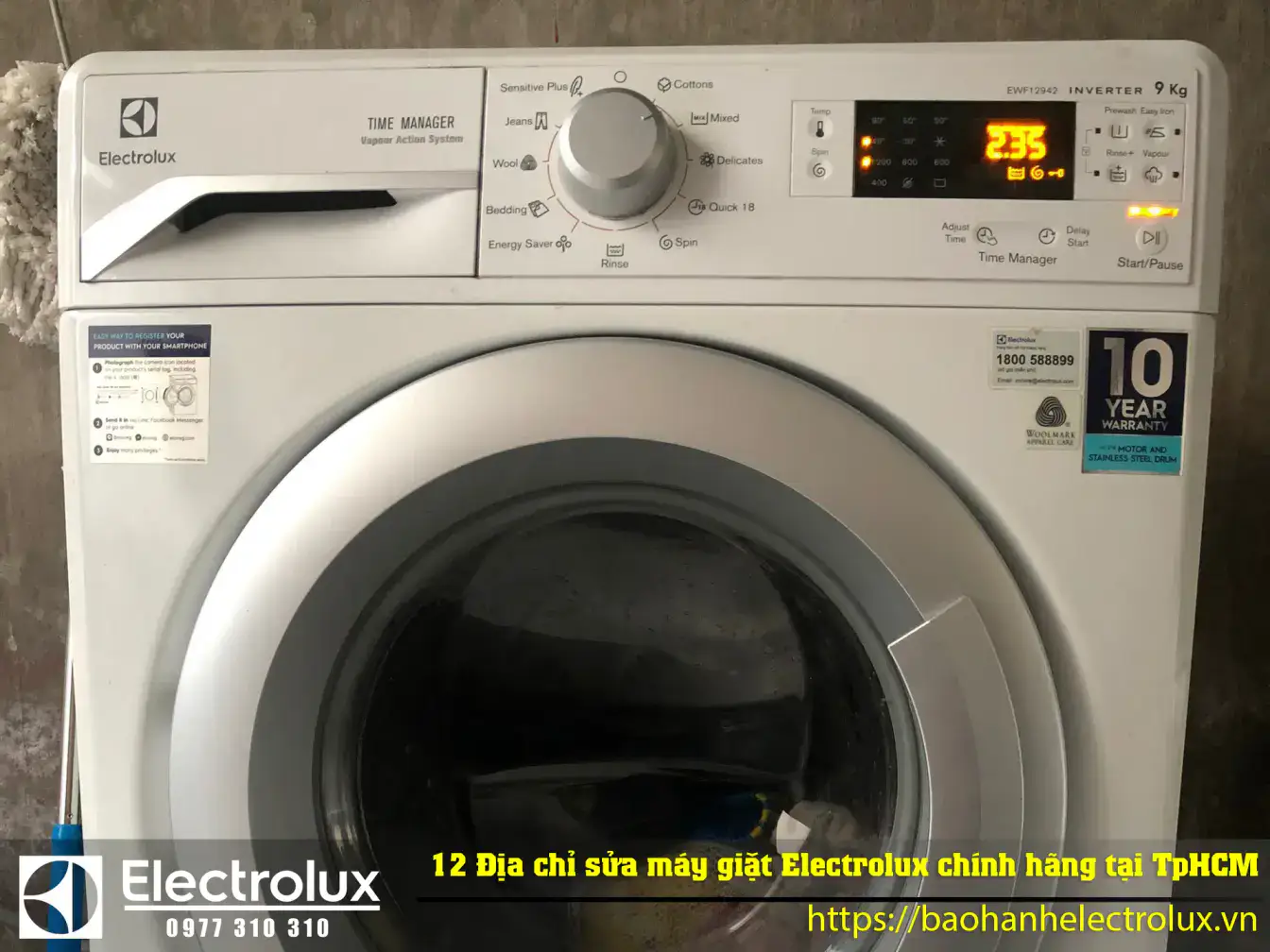 12 Địa chỉ sửa máy giặt Electrolux uy tín nhất, Uy tín tại TpHCM