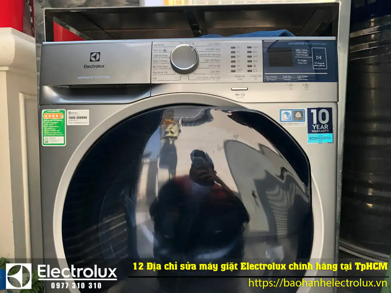 12 Địa chỉ sửa máy giặt Electrolux uy tín nhất, Uy tín tại TpHCM