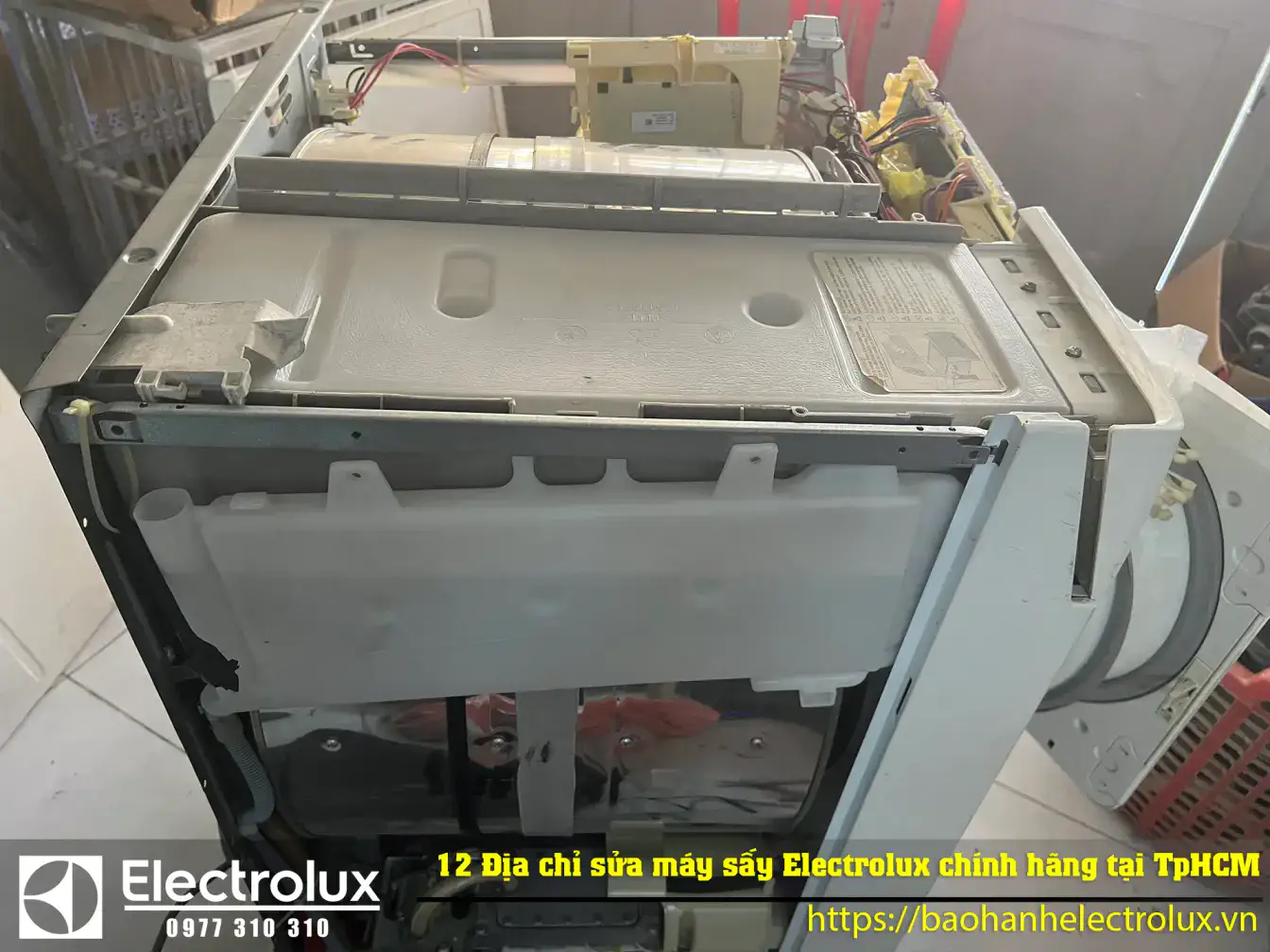 12 Địa chỉ sửa máy sấy Electrolux Uy tín tại TpHCM