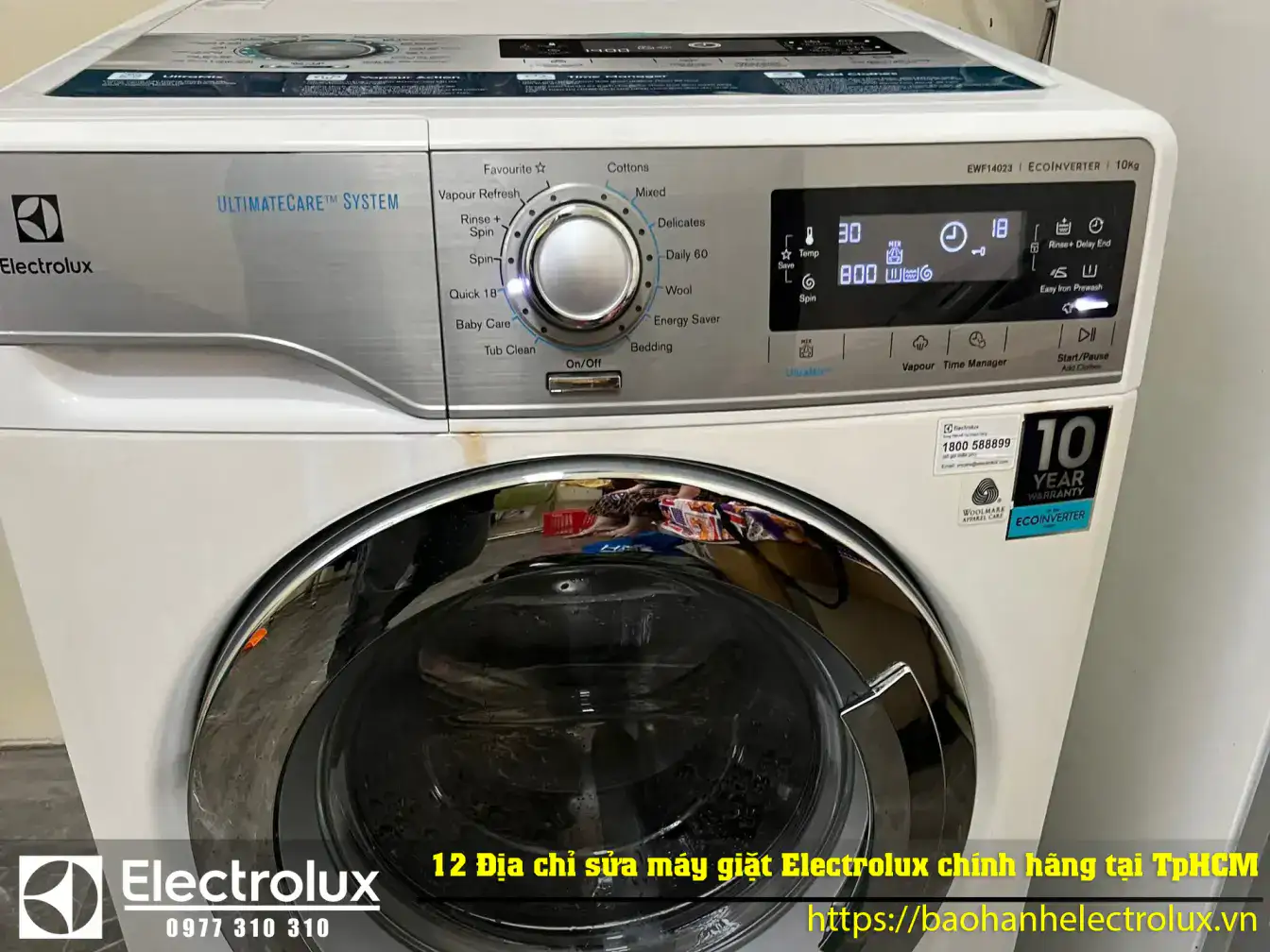 12 Địa chỉ sửa máy giặt Electrolux uy tín nhất, Uy tín tại TpHCM