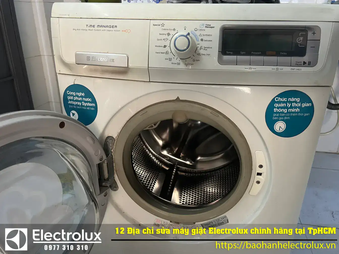 12 Địa chỉ sửa máy giặt Electrolux uy tín nhất, Uy tín tại TpHCM