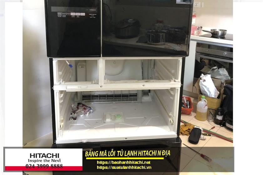 Mã lỗi tủ lạnh Hitachi nội địa Nhật Bản