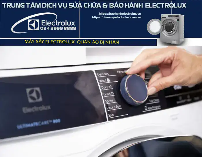 Máy sấy quần áo bị nhăn, nên làm thế nào để chấm dứt tình trạng này?