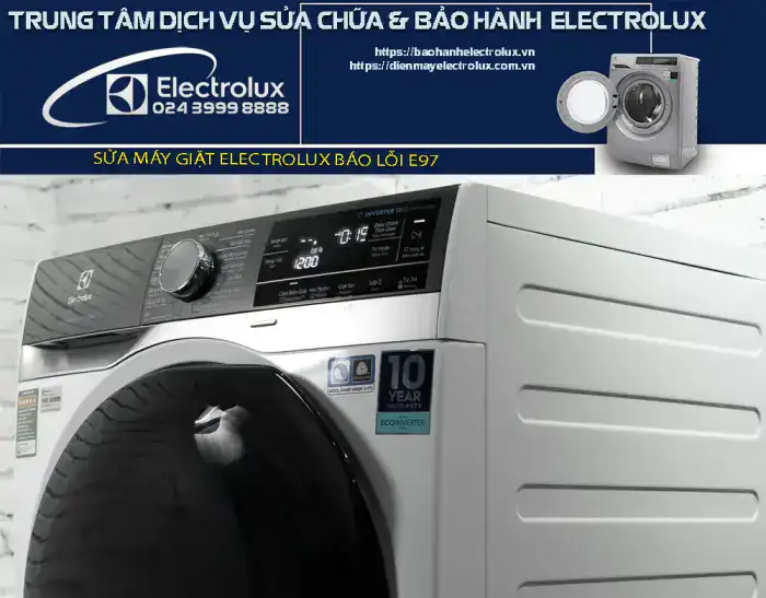 Máy giặt Electrolux báo lỗi E97