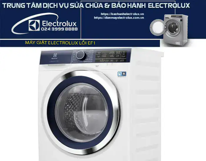 Máy giặt Electrolux báo lỗi EF1