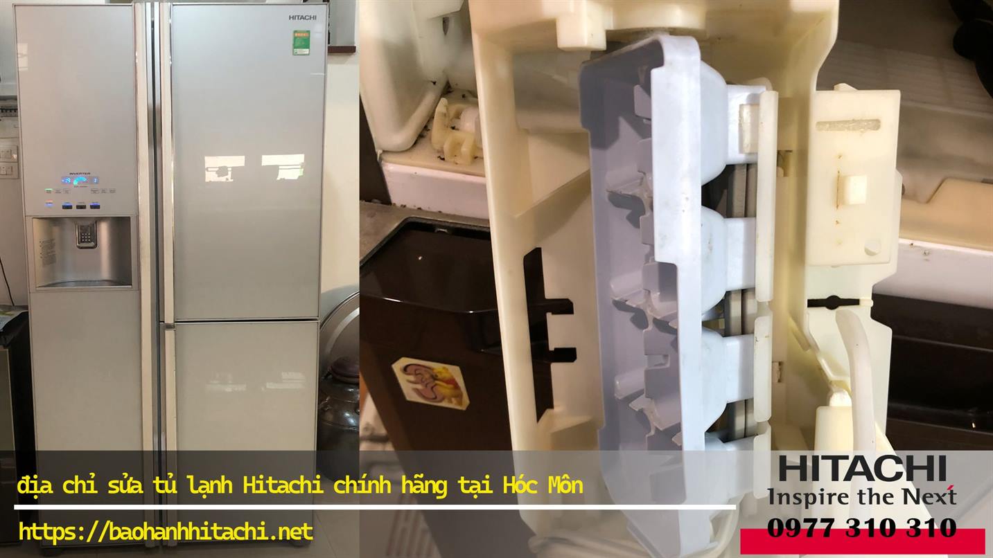 Sảnh hình ảnh của tủ lạnh Hitachi chính hãng tại Hóc Môn, dịch vụ bảo hành Hitachi uy tín 0988 177 888 / 024 3999 8888.