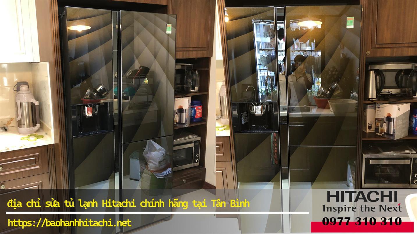 Bình luận về hình ảnh của tủ lạnh Hitachi chính hãng tại Tân Bình, Việt Nam.