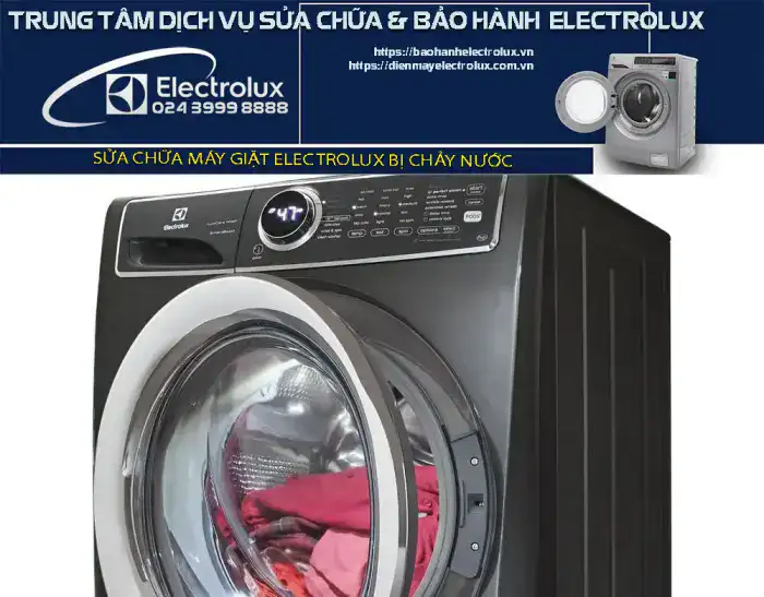 Máy giặt Electrolux bị chảy nước