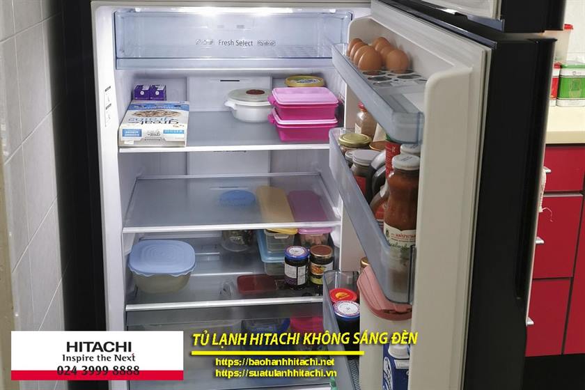 Bình chứa thực phẩm của tủ lạnh Hitachi, tủ lạnh Hitachi không sáng đèn, sửa chữa tủ lạnh Hitachi, dịch vụ bảo hành tủ lạnh Hitachi tại Việt Nam.