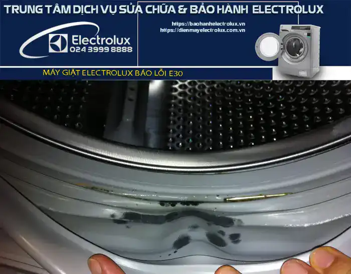 Máy giặt Electrolux báo lỗi E30
