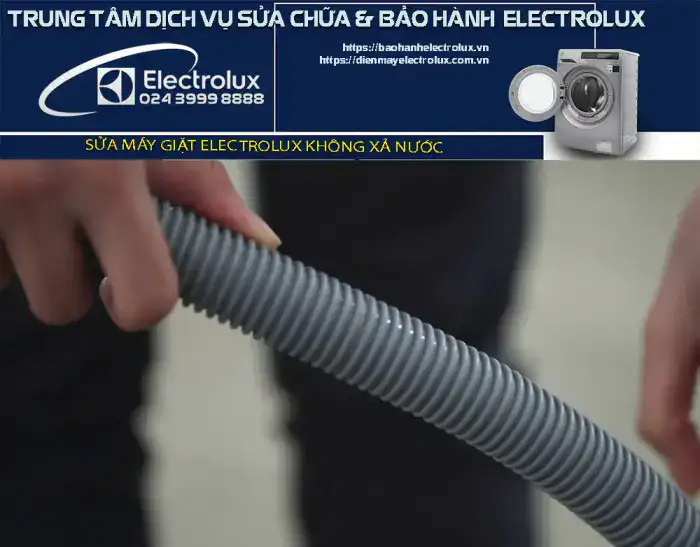 Sửa máy giặt Electrolux không xả nước