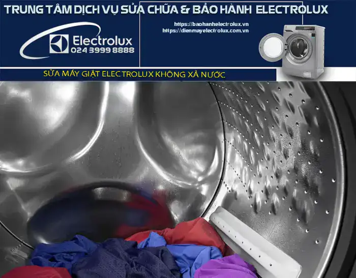 Sửa máy giặt Electrolux không xả nước